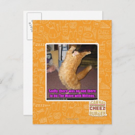 De golf briefkaart (Voorkant / Achterkant)