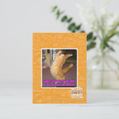 De golf briefkaart (Staand voorkant)