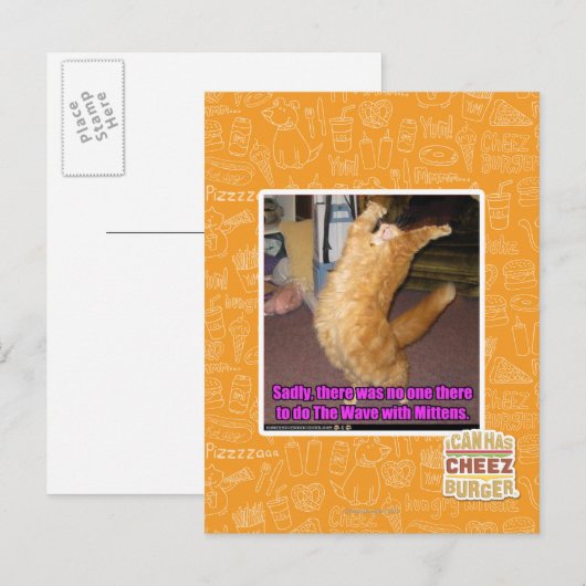 De golf briefkaart (Voorkant / Achterkant)