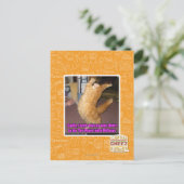 De golf briefkaart (Staand voorkant)