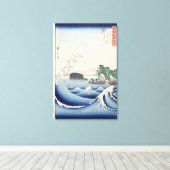 De golf canvas afdruk (Insitu (Houten vloer))