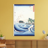 De golf canvas afdruk (Insitu (Woonkamer))