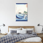 De golf canvas afdruk (Insitu (Slaapkamer))