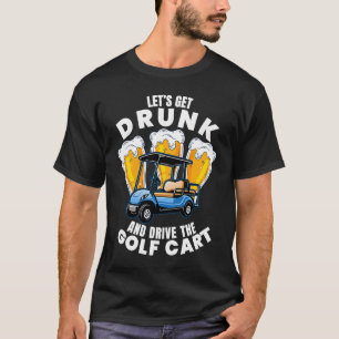 De Golf Cart Golfing Player Golfer Graphic besture T-shirt