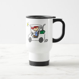 De Golf Cart-Mok rijden Reisbeker