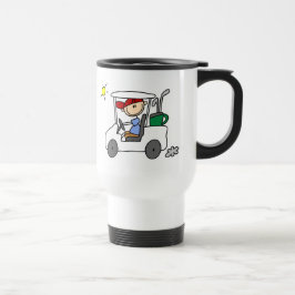 De Golf Cart-Mok rijden Reisbeker