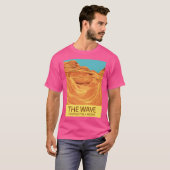De golf - Coyote Buttes Arizona T-shirt (Voorkant volledig)