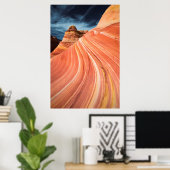 De golf, de miljoenen kliffen, Arizona Poster (Thuiskantoor)