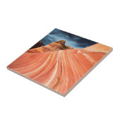 De golf, de miljoenen kliffen, Arizona Tegeltje (Zijkant)