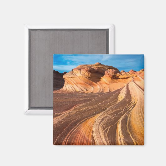 De golf in Arizona Magneet (Voorkant / Achterkant)