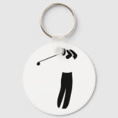 De Golf Lover Sleutelhanger (Voorkant)