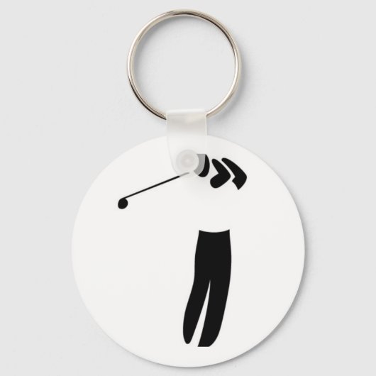De Golf Lover Sleutelhanger (Voorkant)
