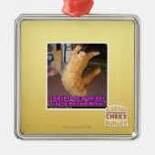 De golf metalen ornament (Voorkant)