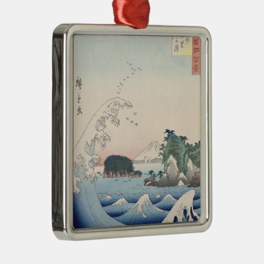 De golf metalen ornament (Rechts)