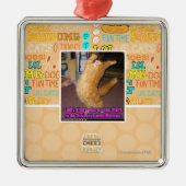 De golf metalen ornament (Voorkant)