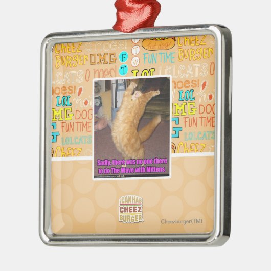 De golf metalen ornament (Links)