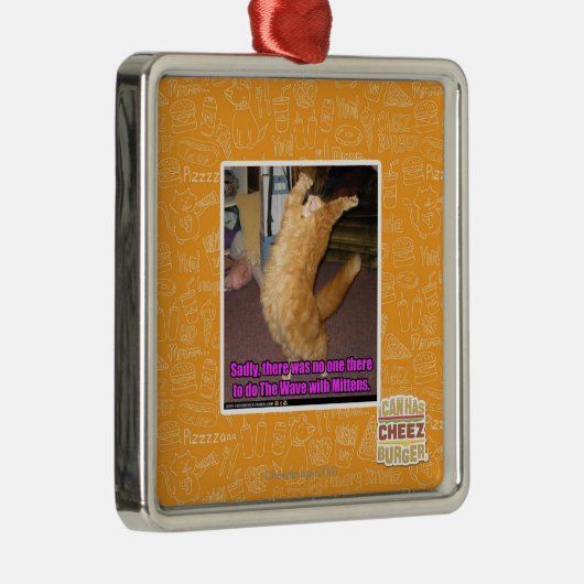 De golf metalen ornament (Rechts)