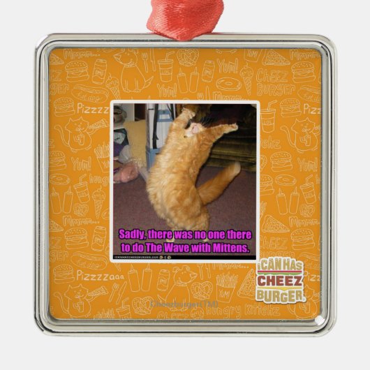 De golf metalen ornament (Voorkant)