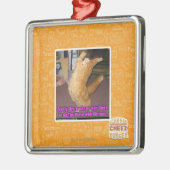 De golf metalen ornament (Links)