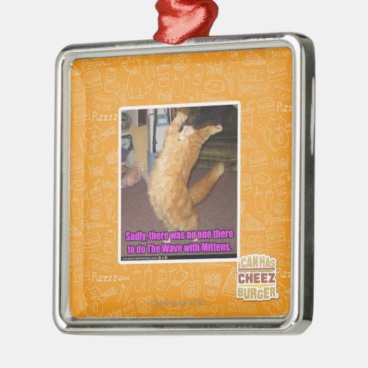 De golf metalen ornament (Links)