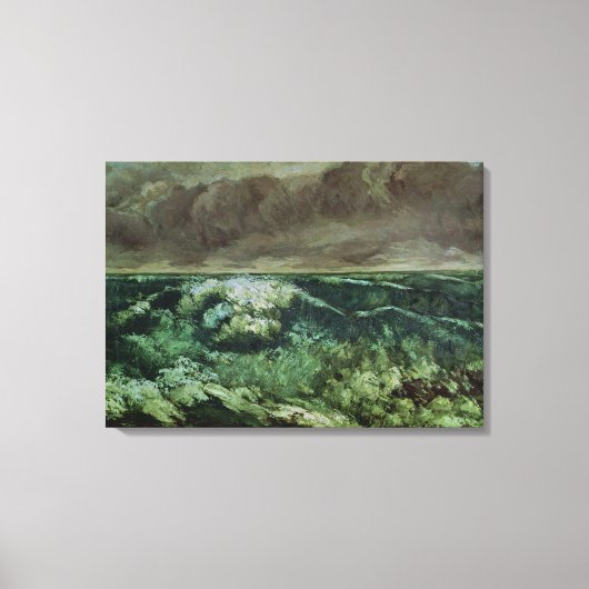 De golf, na 1870 canvas afdruk (Voorkant)