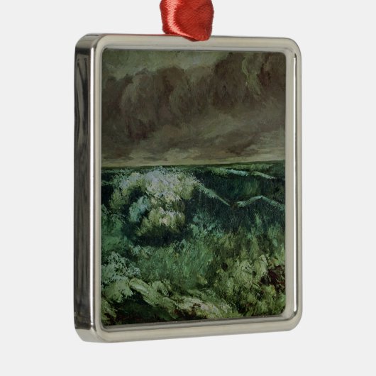 De golf, na 1870 metalen ornament (Rechts)