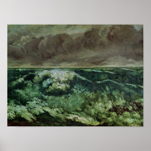 De golf, na 1870 poster