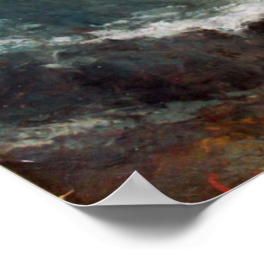 De golf poster (Hoek)