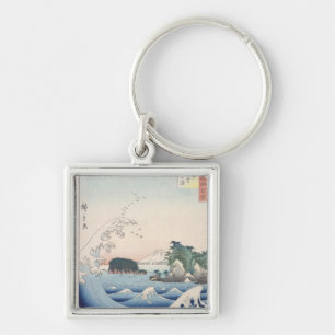 De golf sleutelhanger