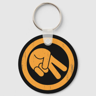 De golf sleutelhanger