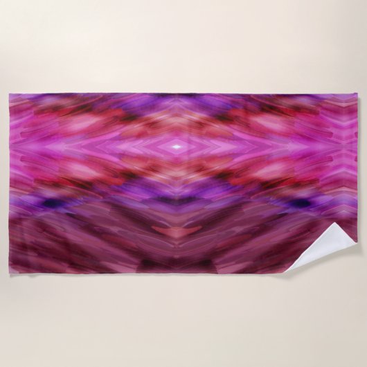 De golf strandlaken (Voorkant)