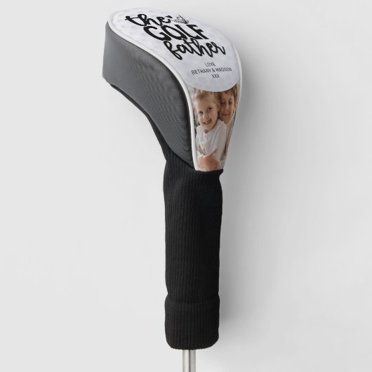 De Golf Vader Custom Papa Foto Golfheadcover (Schuin)