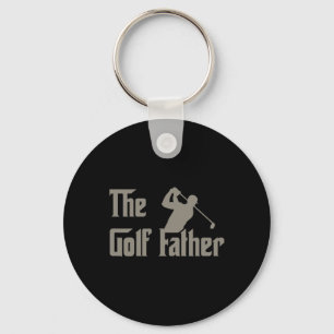 De Golf Vader Grappige Golfen Voor Golfer Vader Sleutelhanger