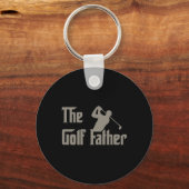 De Golf Vader Grappige Golfen Voor Golfer Vader Sleutelhanger (Voorkant)