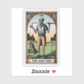 De Golf vader Tarot Sticker (Vel)