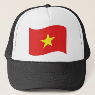 De Golf van de Vlag van Vietnam Trucker Pet