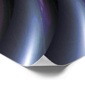 De golf van Gregory Gallo Poster (Hoek)