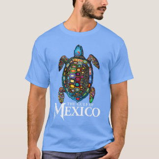 De Golf van Meico EDM Muziek Rave Dans Zeeschildpa T-shirt