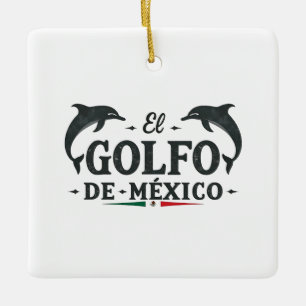 De Golf van Mexico Amerikaanse Golf van Mexico Keramisch Ornament