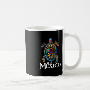 De Golf Van Mexico Edm Muziek Rave Dans Zeeschildp Koffiemok