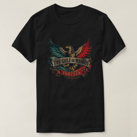 DE GOLF VAN MEXICO VOOR ALTJD T-SHIRT (Design voorkant)