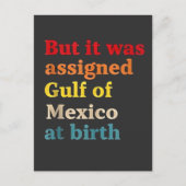 De Golf van Mexico werd bij de geboorte toegewezen Briefkaart (Voorkant)