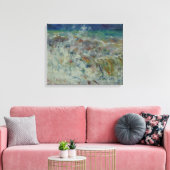 De golf van Pierre-Auguste Renoir Canvas Afdruk (Insitu (Woonkamer))