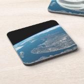 De Golf van St. Lawrence en Canada. Bier Onderzetter (Linkerzijde)