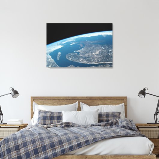 De Golf van St. Lawrence en Canada. Canvas Afdruk (Insitu (Slaapkamer))