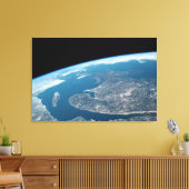 De Golf van St. Lawrence en Canada. Canvas Afdruk (Insitu (Woonkamer))