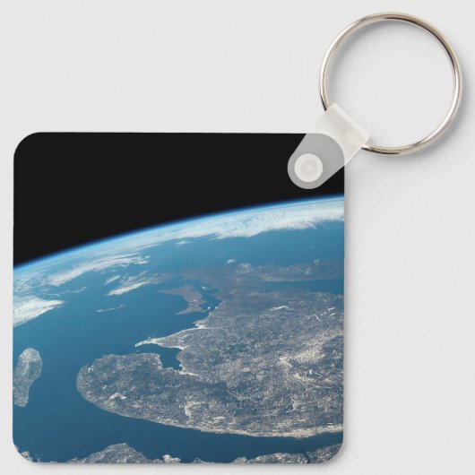 De Golf van St. Lawrence en Canada. Sleutelhanger (Achterkant)