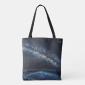 De Golf van Sterren Tote Bag (Achterkant)