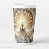 De Golf van Voltooiing Latte Mok (Voorkant)