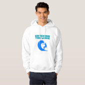 De golf vangen - Surfen Hoodie (Voorkant volledig)